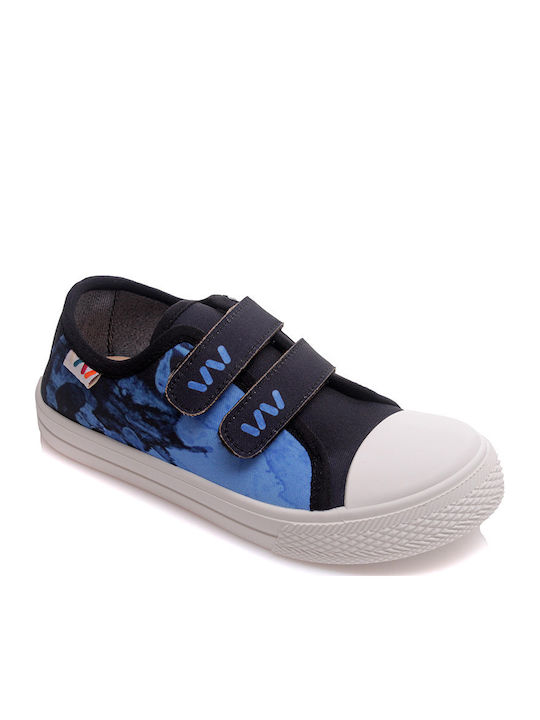 Weestep Παιδικά Sneakers Ανατομικά με Σκρατς Μπλε