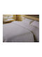 Manterol Casa Duvet Cover Set Queen with 2 Pillowcases 240x260 Ecru