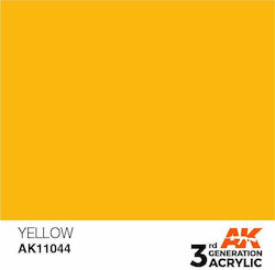 AK Interactive Model Making Paint in Yellow color 17ml