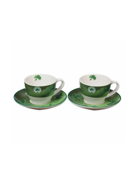 Fanatics Porcelain Cappuccino Cup Set Brown SN074013