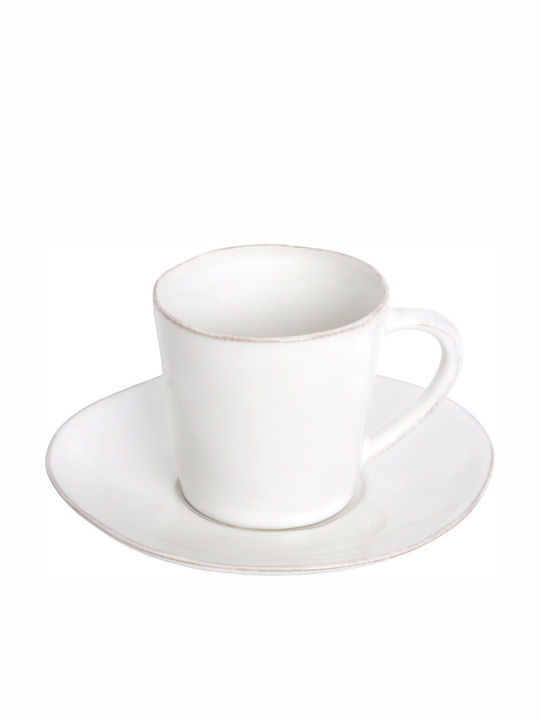 Costa Nova Ceramic Tea Cup Set 190ml White COSTA-LSCS01-02203B