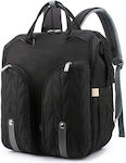 Diaper/Crib Backpack Black