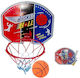 Blue Toys Παιδική Μπασκέτα Εξωτερικού χώρου Τοίχου με Μπάλα
