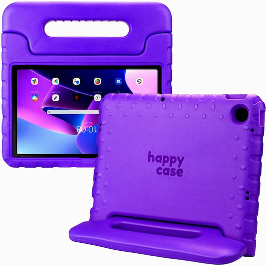 HappyCase Flip Cover Durabilă Pentru Copii Violet Lenovo Tab M10 Plus 10.6" Generația A 3-A