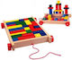 Woody Toys Τουβλάκια Ξύλινα για 2+ Ετών 34τμχ
