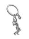 Metalmorphose Keychain Metallic Silver