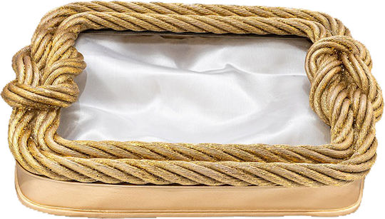 La Vista Hochzeitskronen-Etui Rechteck Gold La Vista Hochzeitskronen-Etui Rechteck Gold