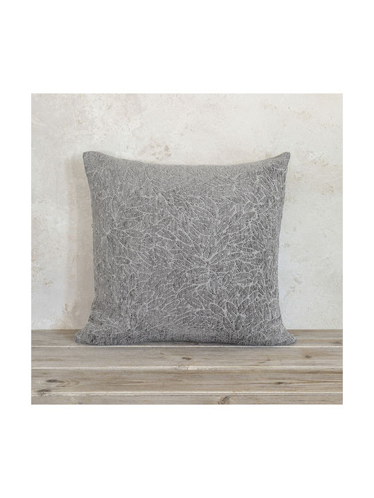 Nima Sofa Cushion Satori 100% Cotton Gray 45x45 cm