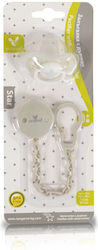 Cangaroo Clip Pacifier Star made of Plastic Beige 110555