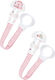 Mam Pacifier Ribbon Set Fabric I Love Daddy / M...