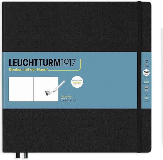 Leuchtturm1917 Албум Черен 22.5x22.5бр