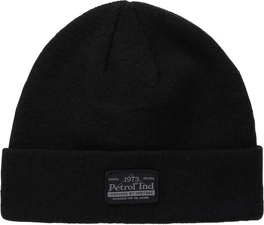 Beanie Unisex Beanie Knitted in Black color
