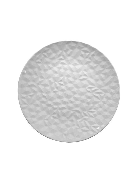 Le Coq Porcelaine Farfurie joasă din Porțelan Alb cu Diametru 20cm 6buc