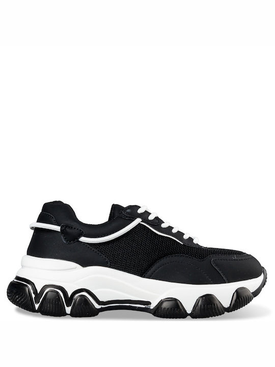 Envie Shoes Chunky Sneakers Μαύρα