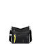 Damen Schultertasche Schwarz