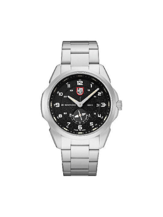 Luminox Atacama Ρολόι Μπαταρίας με Ασημί Μεταλλικό Μπρασελέ