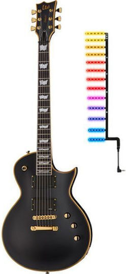ESP Ltd Ec-1000 Vintage Bundle Σετ Ηλεκτρική Κιθάρα Single Cut με HH Διάταξη Μαγνητών Vintage Black