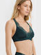 Hanro Bralette Σουτιέν Πράσινο