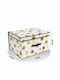 Tpster Fabric Storage Box with Lid 70x40x30cm
