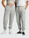 Converse Star Patch Men's Sweatpants with Rubber Gray