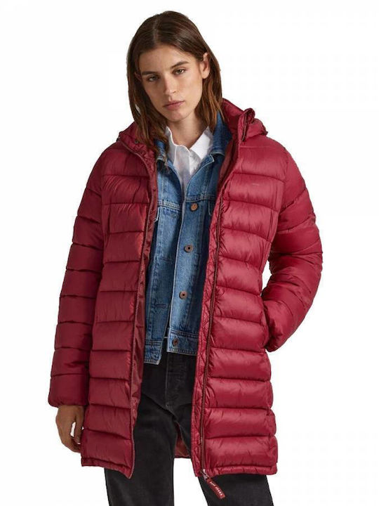 Pepe Jeans Maddie Lungă Jachetă de femei Puffer...