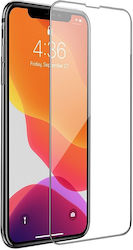 Hoco HD Vollflächig Gehärtetes Glas Schwarz Für iPhone 11