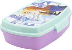 Stor Plastic Kids' Food Container Frozen Purple
