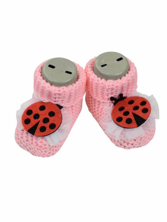 Bebepaidika Baby Slippers Pink