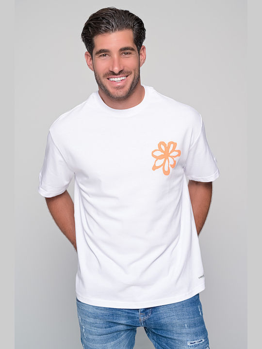 Catch Ανδρικό T-shirt Κοντομάνικο Λευκό