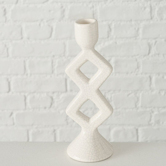 PanOikos Decorative Vase White 21cm