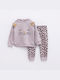 Funky Kids Sweatpants Set beige 2pcs