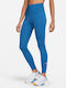 One Women's Long Training Legging Blue