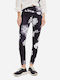 Desigual Frauen Leggings Schwarz