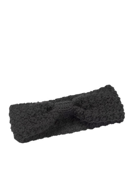 Γυναικείο Headband Πλεκτό σε Μαύρο χρώμα