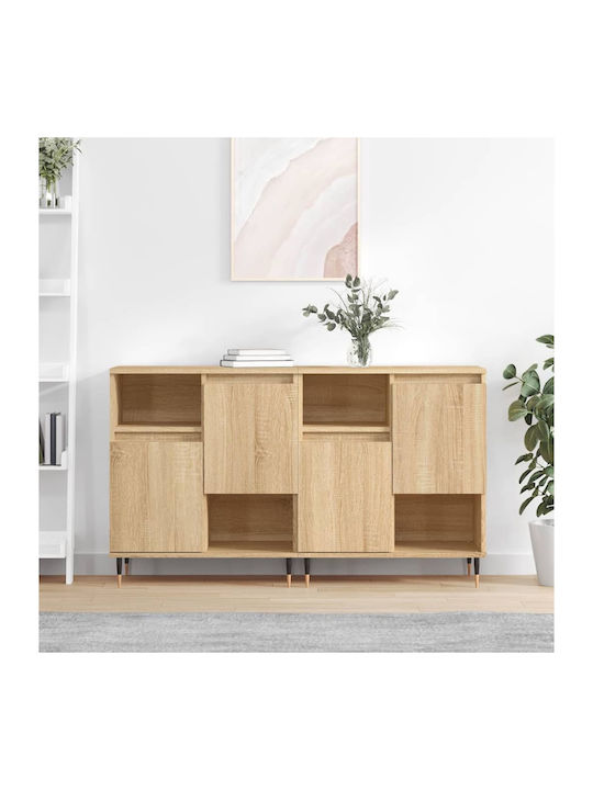 Sideboard Wooden Sonoma Oak 120x35x70cm