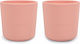 Filibabba Baby Cups made of Silicone Orange 2pcs