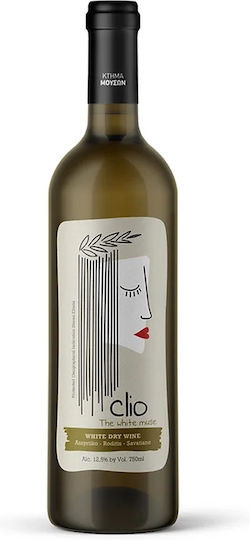 Κτήμα Μουσών Κρασί Clio Λευκό Ξηρό 750ml