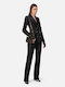 Elisabetta Franchi Blazer pentru femei Sacou Negru