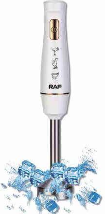 Raf R303w Ραβδομπλέντερ με Ανοξείδωτη Ράβδο 800W Λευκό