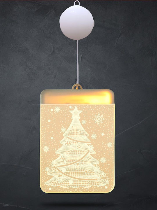 Panafan Illuminated Christmas Plastic Figure Length 3cm