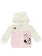 Disney Girls Cardigan with Zipper Pink