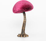 Eurolamp Christmas Fabric Figure Mushroom Burgu...