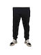 Pantaloni de trening cu Elastic Negru