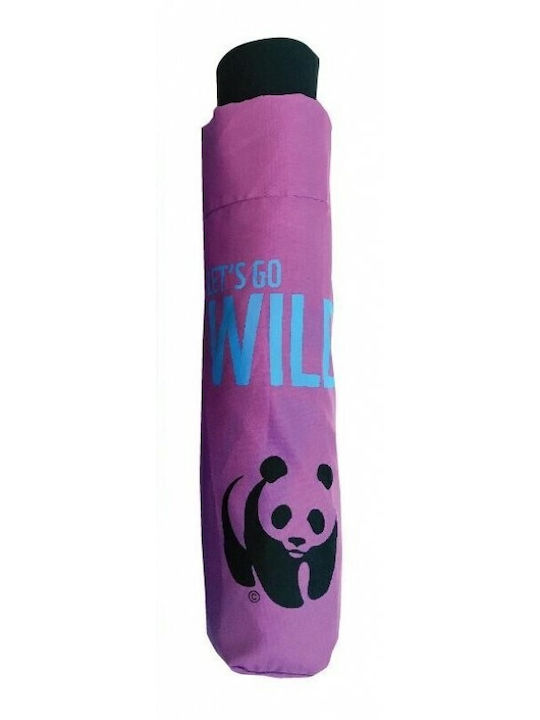 WWF Regenschirm Kompakt Rosa