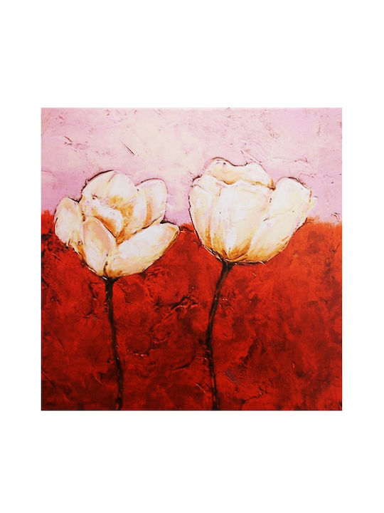 Karvounis Painting on Canvas 38x38cm