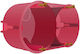 Elvhx Flush Electrical Box for Drywall IP30 in Red Color