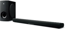 Yamaha SR-B40A Soundbar 2.1 with Wireless Subwoofer and Remote Control Black