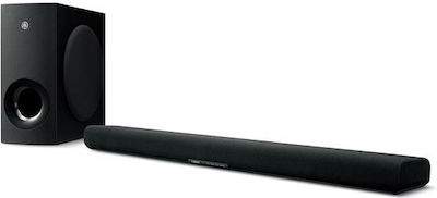 Yamaha SR-B40A Soundbar 2.1 cu Subwoofer fără fir și Control la distanță Negru