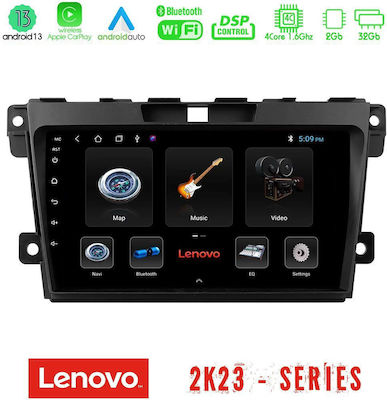 Lenovo Car-Audiosystem für Mazda CX-7 2007-2011 (Bluetooth/USB/WiFi/GPS) mit Touchscreen 9"