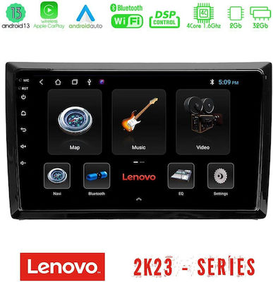 Lenovo Sistem Audio Auto pentru Volkswagen Gândac (Bluetooth/USB/WiFi/GPS) cu Ecran Tactil 9"